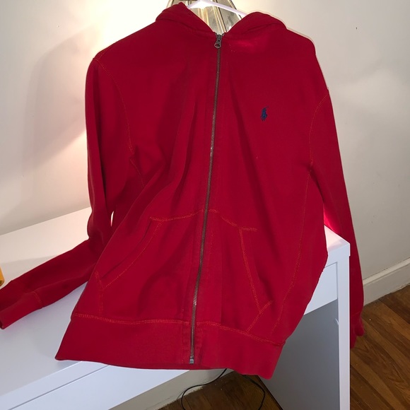 Red polo sweater - Picture 1 of 3